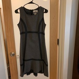 Gray bodycon dress
